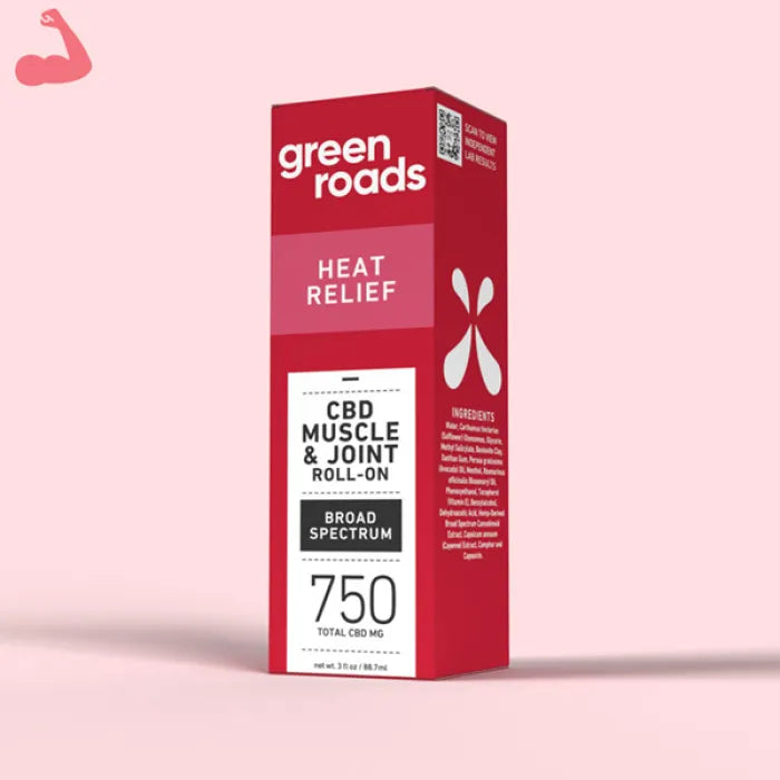 GREEN ROADS HEAT RELIEF MUSCLE AND JOINT - 750MG