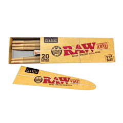 RAW CLASSIC CONE 20PK