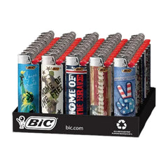 BIC LIGHTER - AMERICANA LCWB199-E-AST