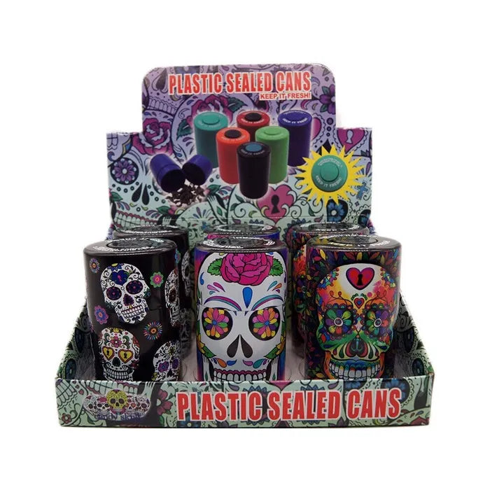 SEAL CONTAINER - CT-01CSK CANDY SKULL