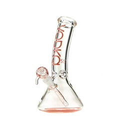 12" Vodka Glass Bent Neck Water Pipe 9mm - Various Colors - (1 Count)