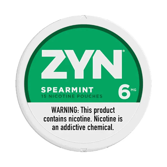 ZYN NICOTINE POUCHES 5PC/15PK - SPEARMINT 6MG
