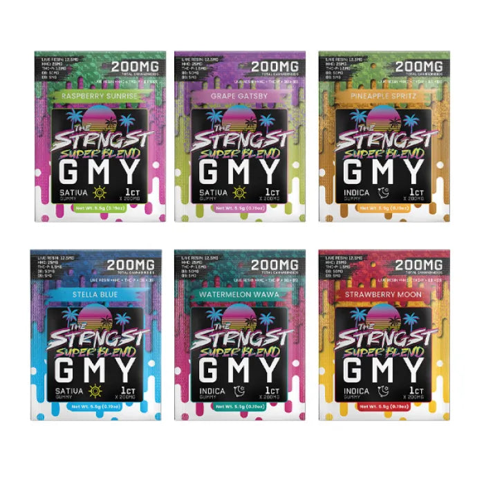 GMY STRNGST GUMMIES 200MG