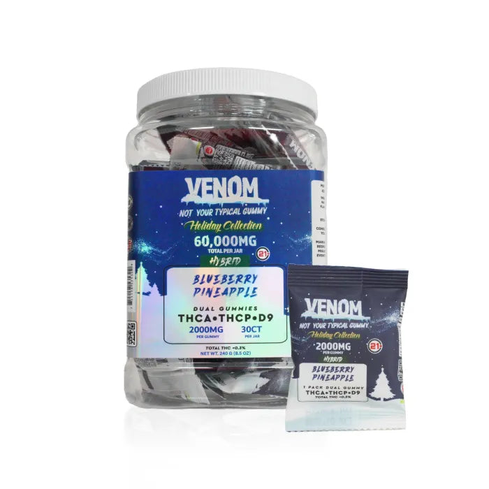 VENOM HOLIDAY EDITION THCP 60,000 GUMMIES 30PC