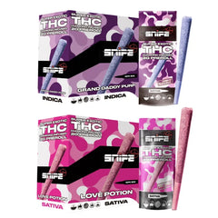 SNIPE SUPER EXOTIC DIAMOND INFUSED PREROLL THCP 2G 1PC 10CT