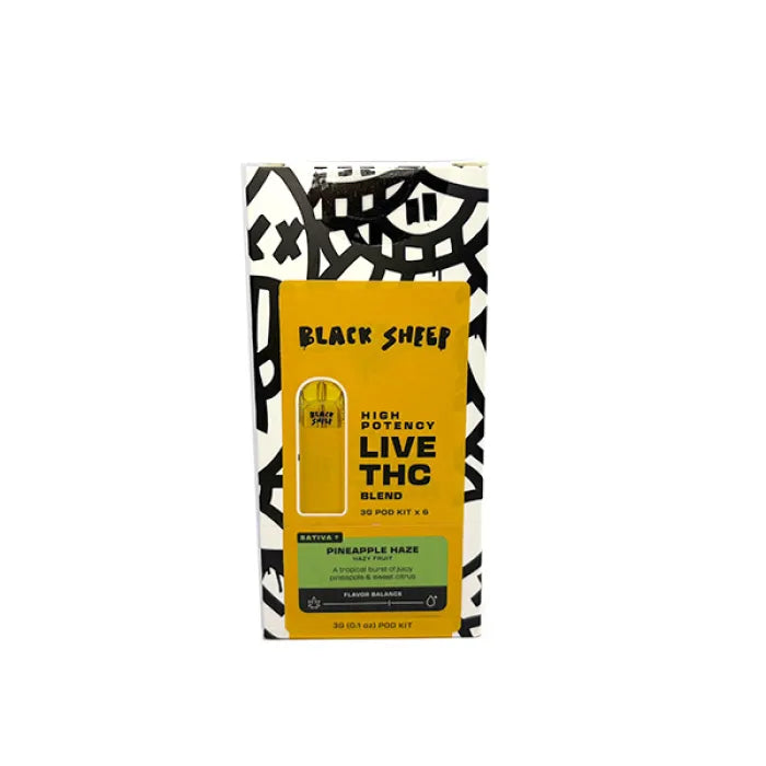 BLACK SHEEP LIVE THC BLEND POD KIT 3G 6CT