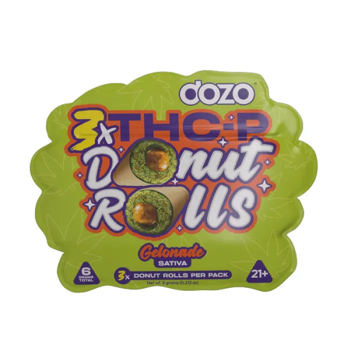 DOZO DONUT ROLLS THCP 3 PREROLLS 5PK