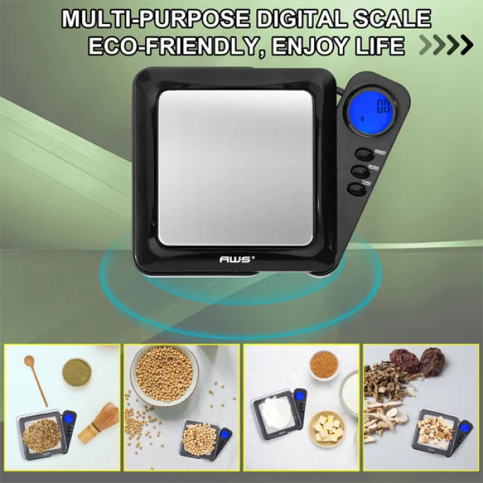 AWS SCALE BL-1200 - 0.1G BLACK