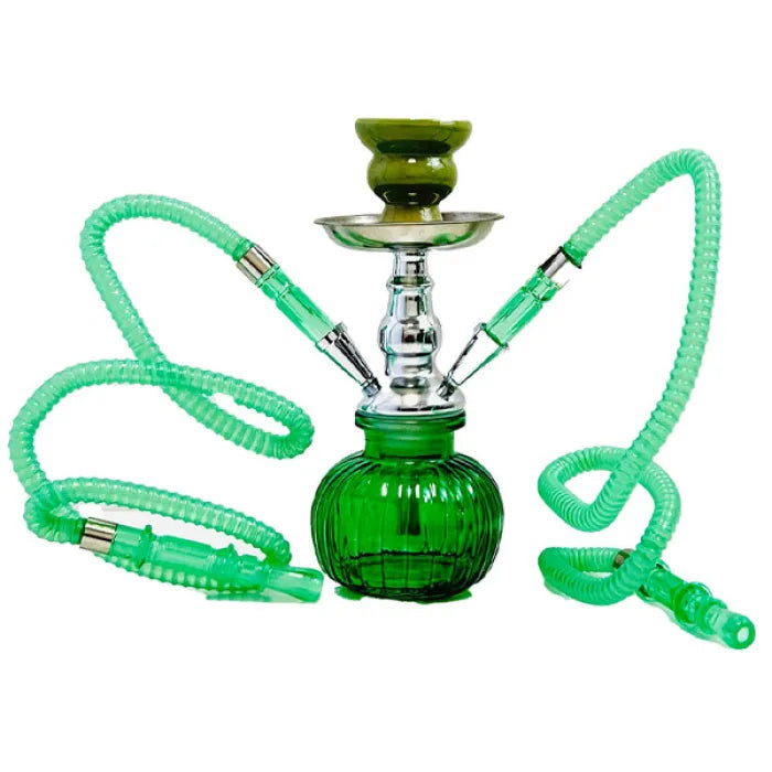 PREMIUM PUMPKIN HOOKAH 2 HOSE US40122H - ASSORTED COLOR