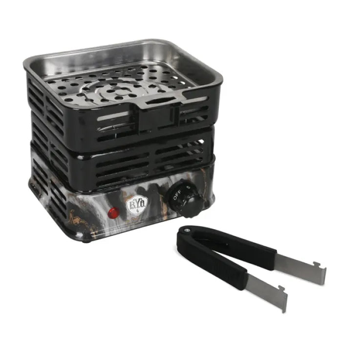 BYO HEAVY DUTY HOOKAH BURNER CB6 - ASSORTED PRINT