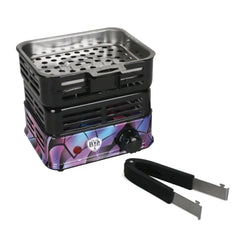 BYO HEAVY DUTY HOOKAH BURNER CB6 - ASSORTED PRINT