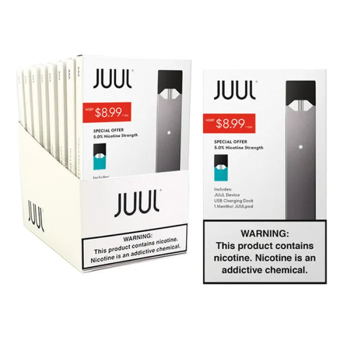 JUUL PODS - DEVICE KIT 5% MENTHOL 1PK OF 8.99