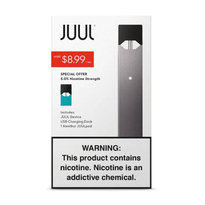 JUUL PODS - DEVICE KIT 5% MENTHOL 1PK OF 8.99