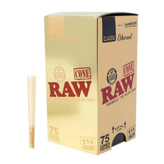 RAW CONES CLASSIC ETHEREAL PER BOX 1- 1/4 SIZE