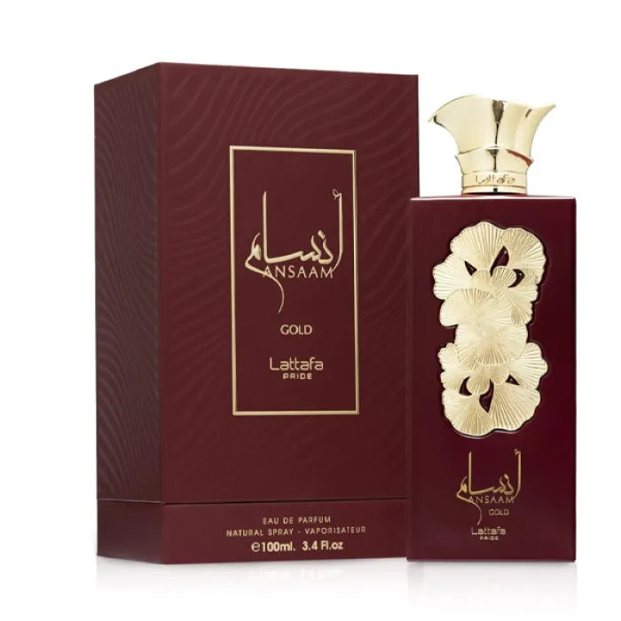 ANSAAM GOLD 100ML PERFUME BY LATTAFA PRIDE