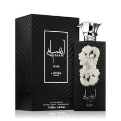 ANSAAM SILVER 100ML PERFUME BY LATTAFA PRIDE