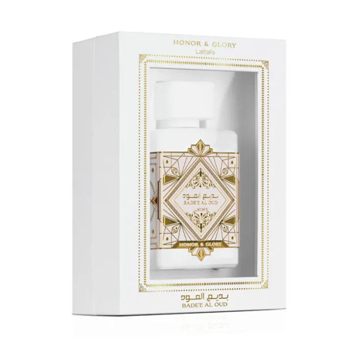 BADEE AL OUD HONOR AND GLORY (WHITE) 100ML PERFUME BY LATTAFA