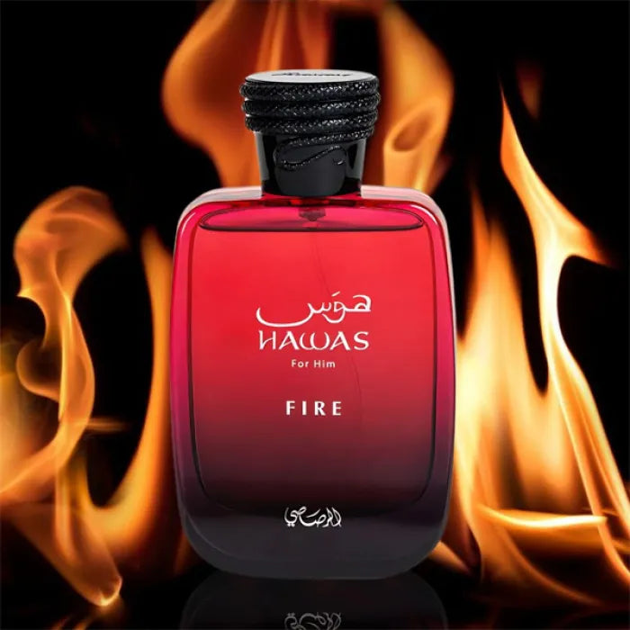 HAWAS FIRE 100ML PERFUME BY RASASI
