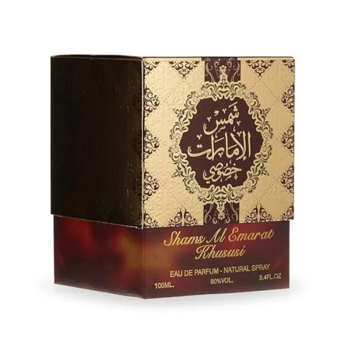 SHAMS AL EMARAT KHUSUSI (BROWN) 100ML PERFUME BY ARD AL ZAAFARAN