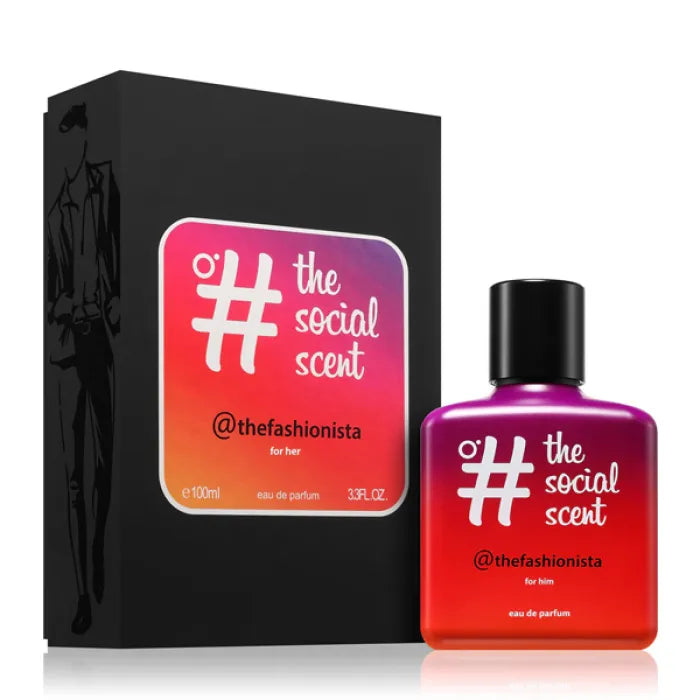 THE SOCIAL SCENT @THEFASHIONISTA FOR HER 100ML PERFUME BY CREATIVE