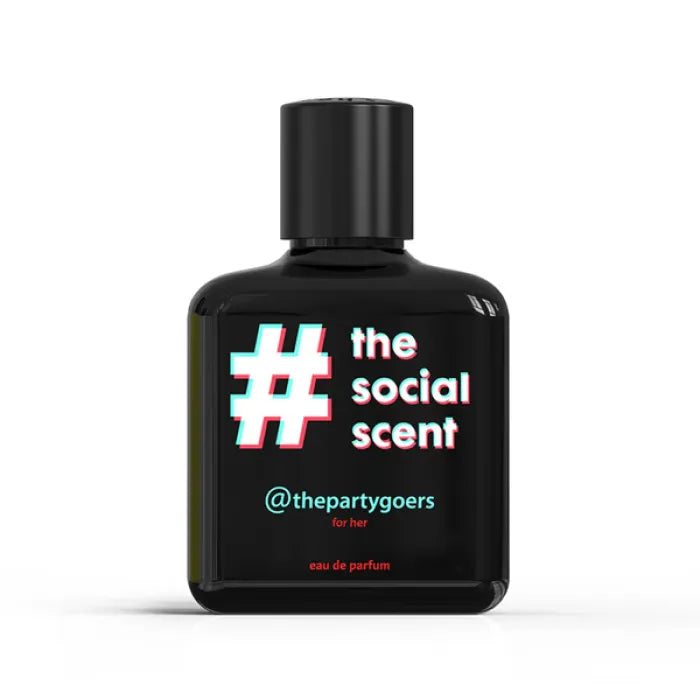 THE SOCIAL SCENT @THEPARTYGOERS FOR HER 100ML PERFUME BY CREATIVE