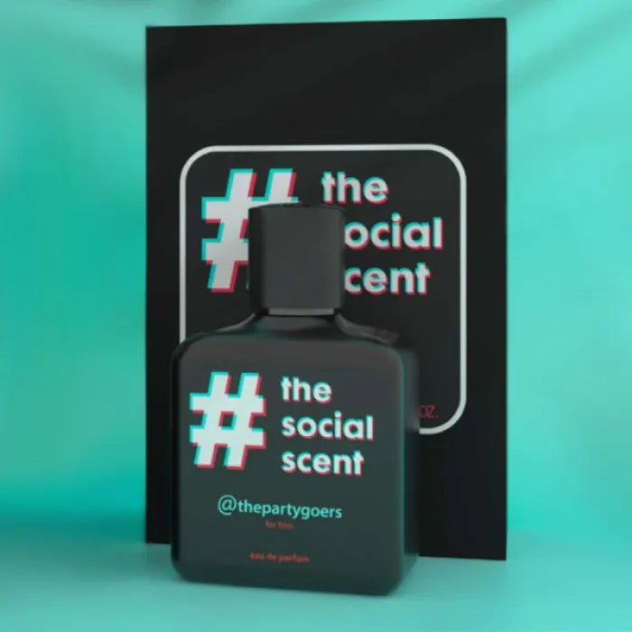 THE SOCIAL SCENT @THEPARTYGOERS FOR HIM 100ML PERFUME BY CREATIVE