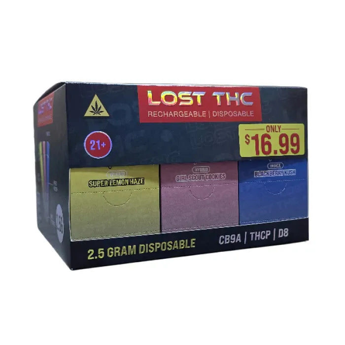 LOST THC V5 CB9A INFERNO BLEND 2.5GRM DISP 30CT