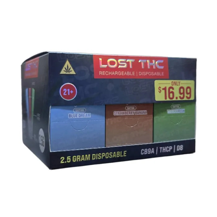 LOST THC V5 CB9A INFERNO BLEND 2.5GRM DISP 30CT