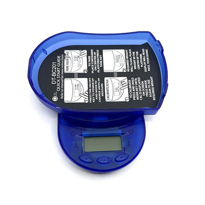 D-TEK SCALE DT-BC201 CBL 200G/0.01G - CLEAR BLUE