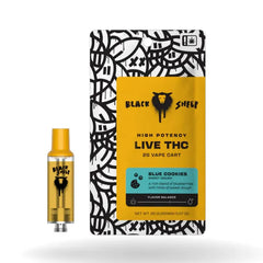 BLACK SHEEP LIVE THC 2G CART - BLUE COOKIES