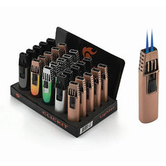 CLICKIT DOUBLE TORCH LIGHTER GH-0260