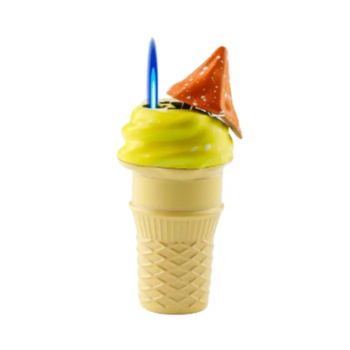 CLICKIT ICE CREAM CONE TRIPLE TORCH LIGHTER GH-9583