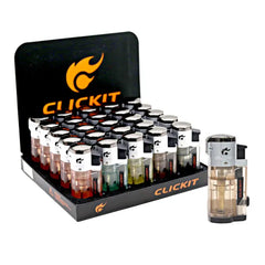 CLICKIT PUNCH TRIPLE TORCH LIGHTER GH-10871
