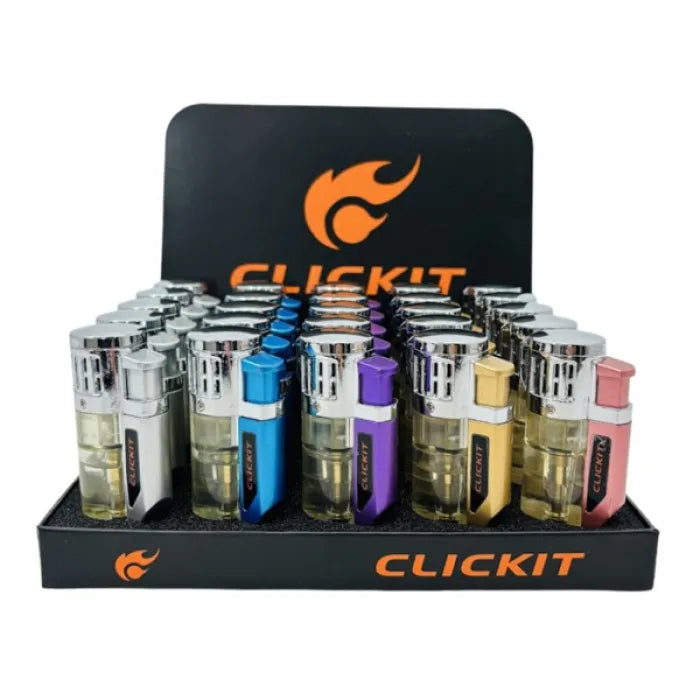 CLICKIT LED QUAD TORCH LIGHTER GH-10898