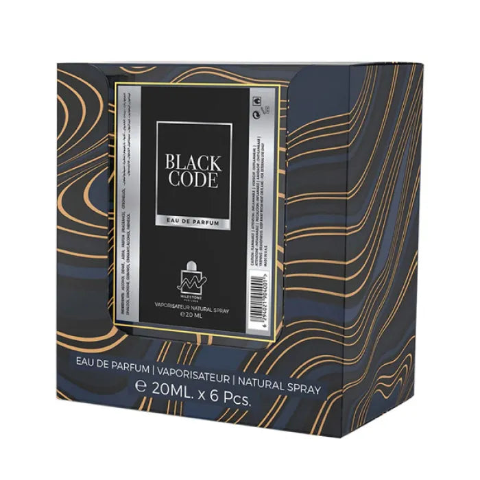MILESTONE BLACK CODE EDP 20ML