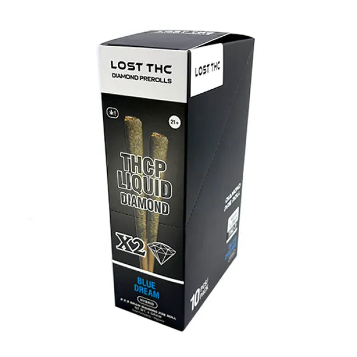 LOST THC DIAMOND 2X THCP PREROLLS 2G 2PC 10CT