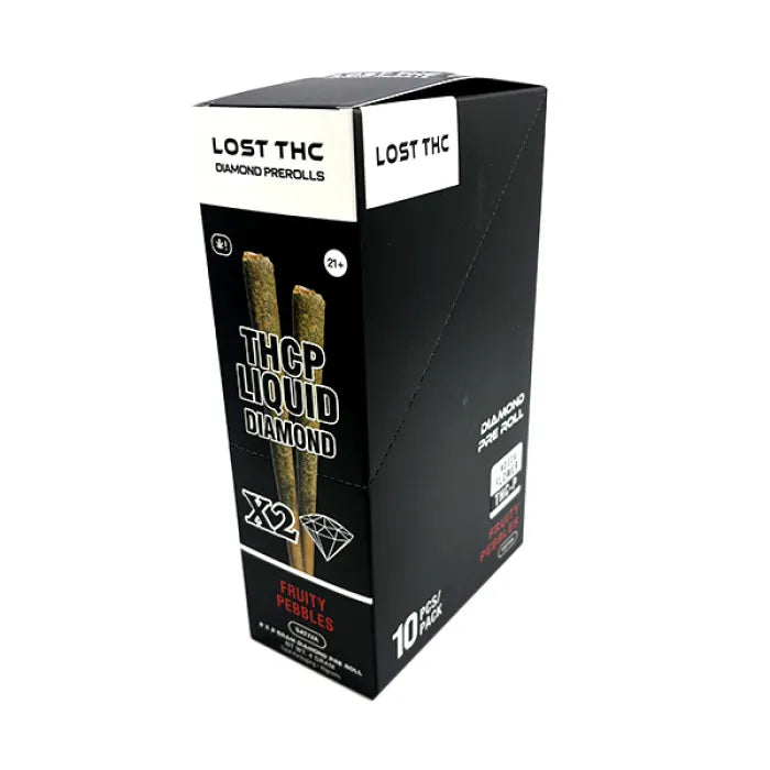 LOST THC DIAMOND 2X THCP PREROLLS 2G 2PC 10CT