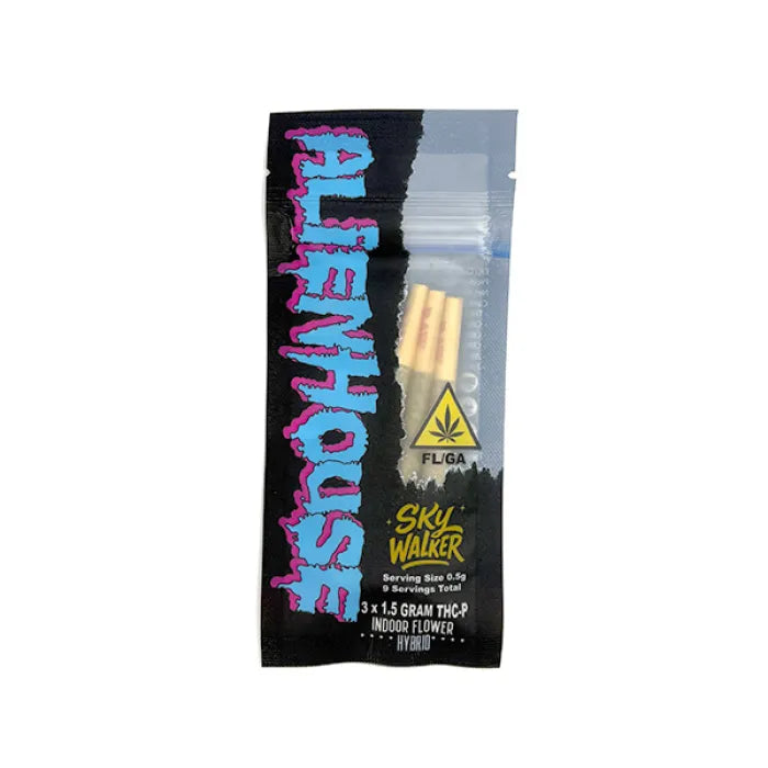 ALIENHOUSE PRE ROLLS THC-P 4.5G 10CT 3PC