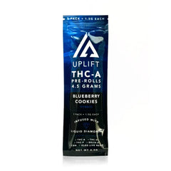 UPLIFT PREROLLS THCA DIAMOND 1.5G 15CT 3PK