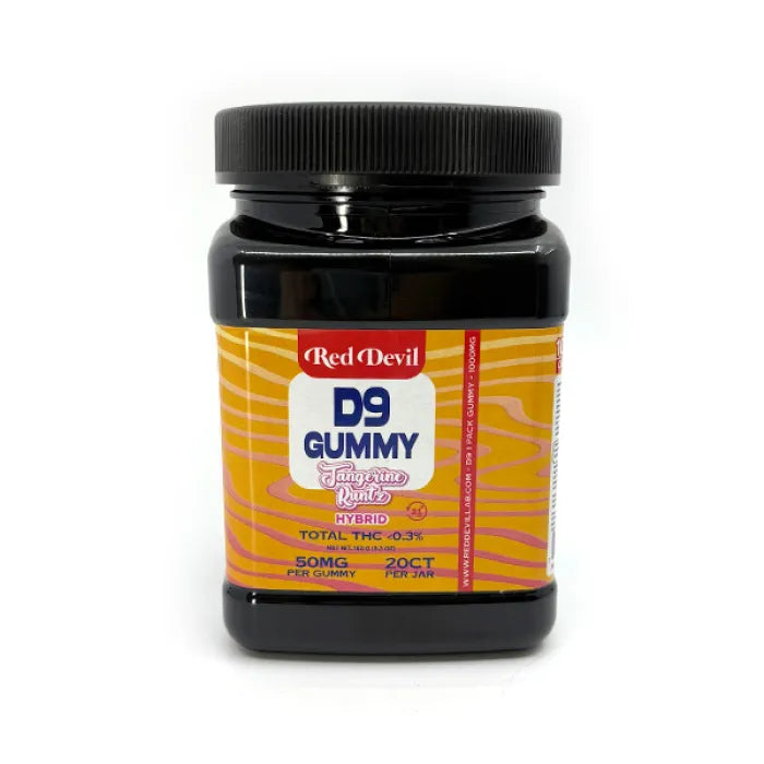 RED DEVIL D9 GUMMIES JAR 50MG 1PC 20CT