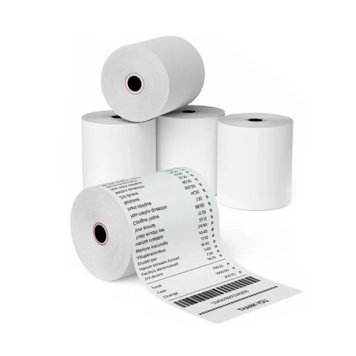 THERMAL CASH REGISTER PAPERS 50 ROLLS