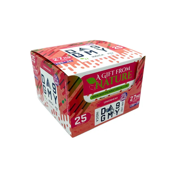 GMY D9 GUMMIES BOX 27MG 1PC 25CT