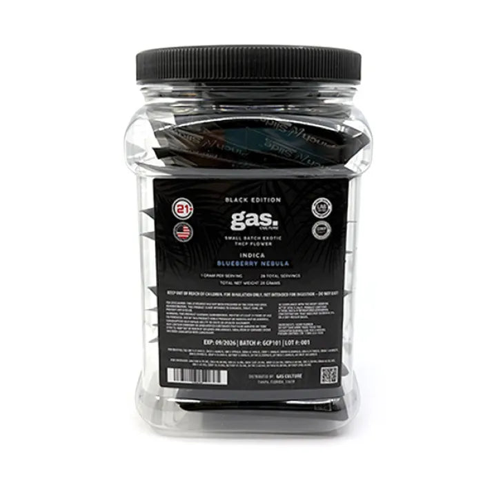 GAS CULTURE BLACK EDITION EXOTIC FLOWER 1G 28CT