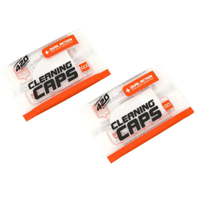 FORMULA 420 CLEANING PLUGS S/M/L & CAPS - ASSORTED COLOR