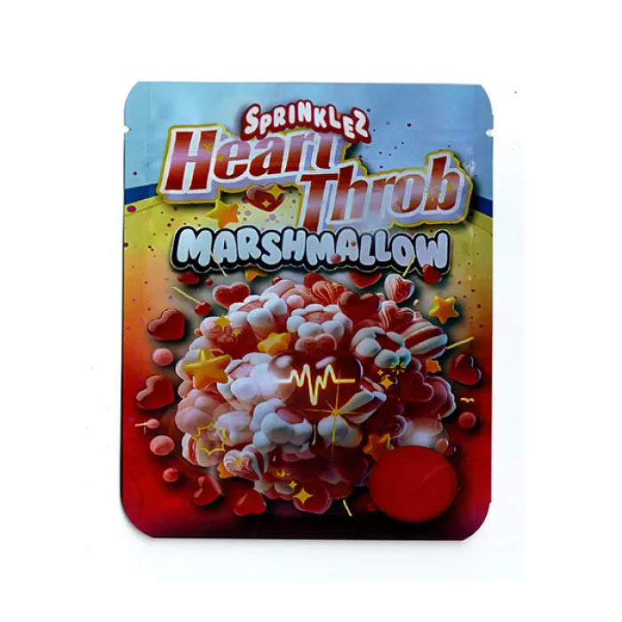 SMOKE PROOF BAGS - SPRINKLEZ HEART THROP MARSH