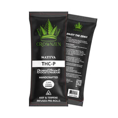 CROWNZEN THCP PRE ROLL 4G 12CT