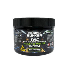 BLACK BUNKER THC VAULT BLEND GUMMIES 20000MG
