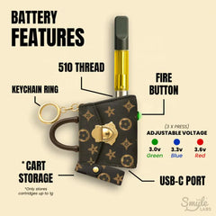 SMYLE HANDBAGS CART BATTERY