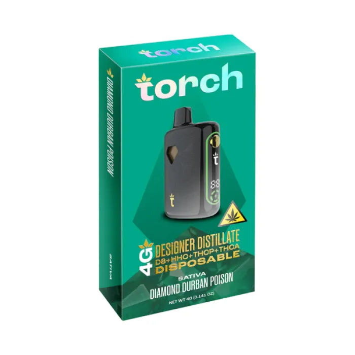 TORCH DESIGNER DESTILLATE DISPOSABLE 4G 5CT