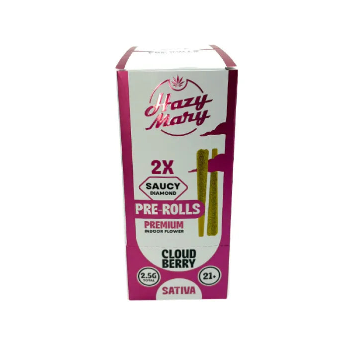 HAZY MARY THCP PREROLLS 2.5G 2CT